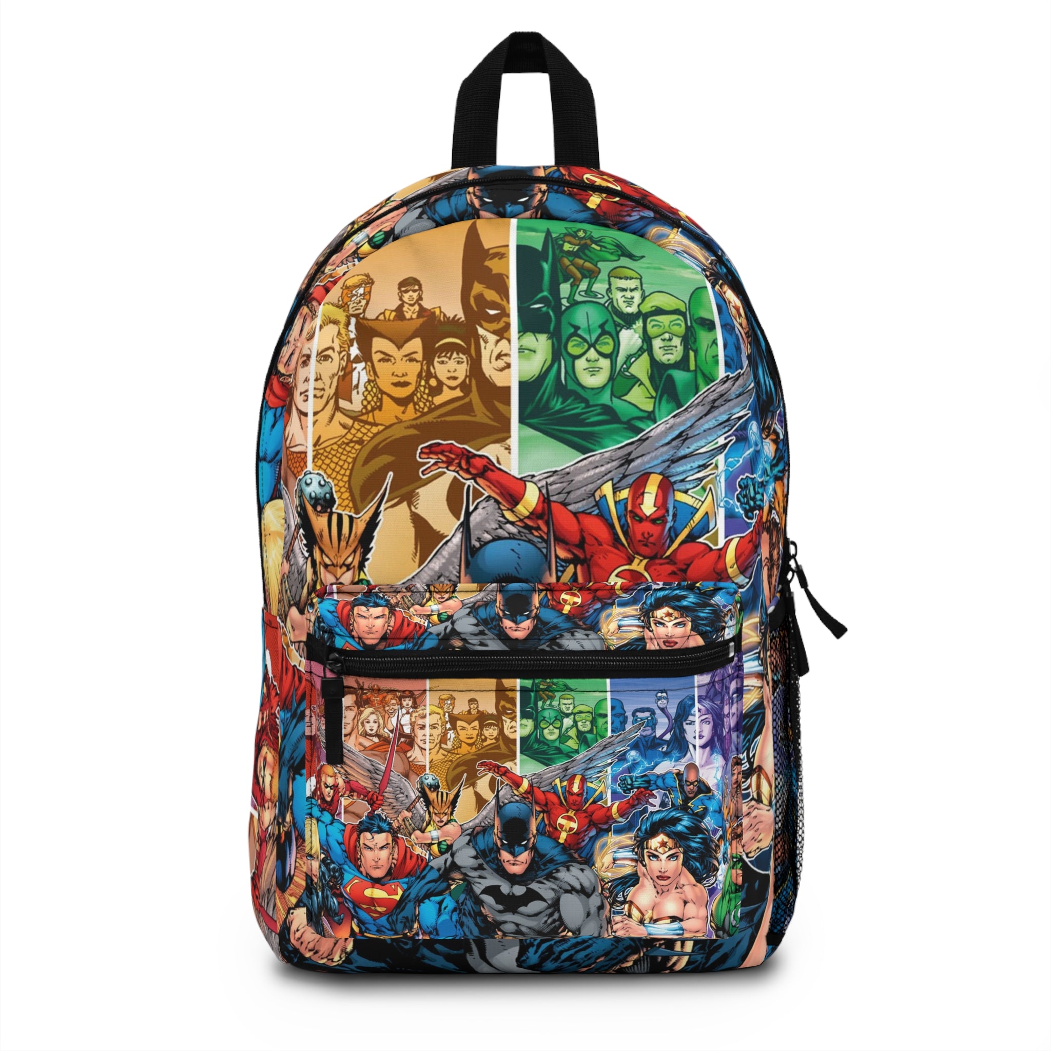 Superhero Comic Backpack, Fun School Bag, Gift for Kids, Superhero Gift