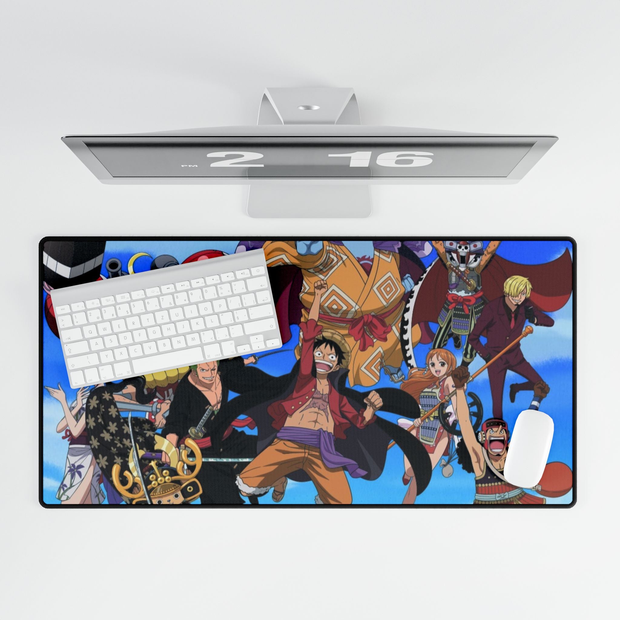 One Piece Anime Desk Mat - Stylish Gaming Mouse Pad, Gamers and Otaku One Piece