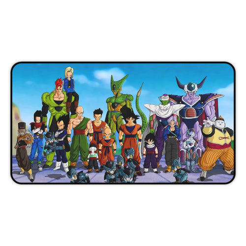 Anime Desk Mat with Iconic Characters, Gaming Accessories, Dragon Ball Z Fans