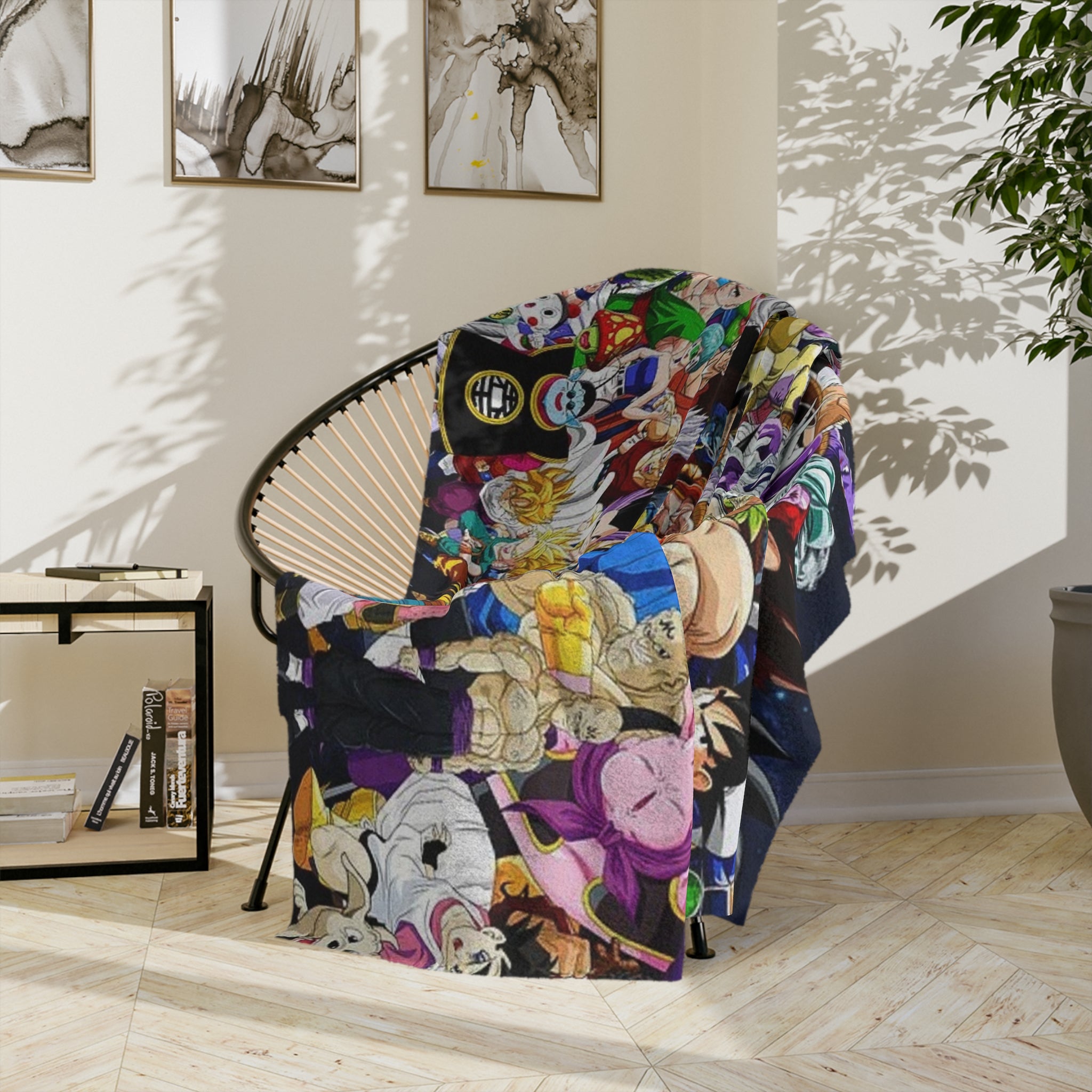 Dragon Ball Z Microfiber Blanket, Cozy Throw, Plush Blanket, Snuggle Blanket