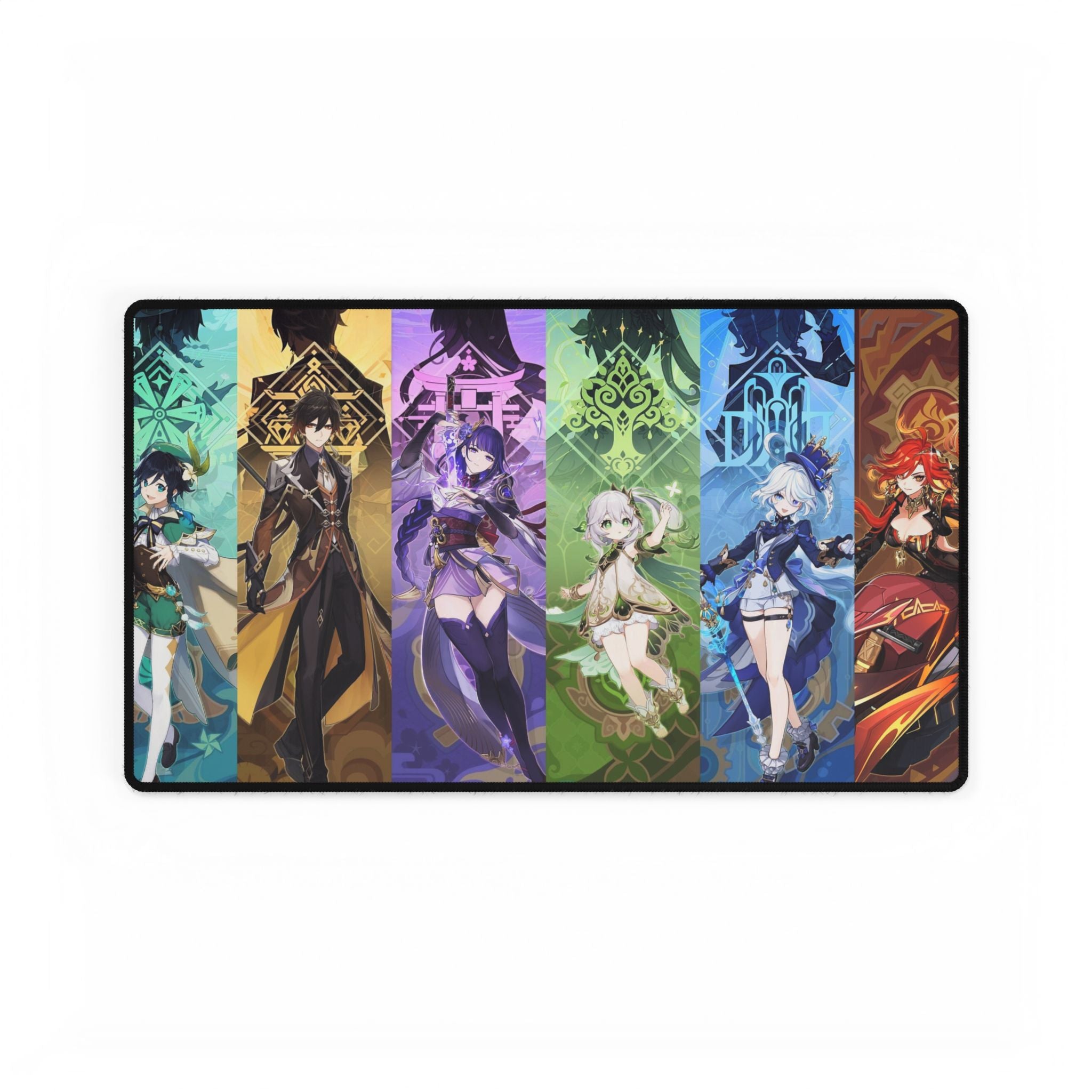 Genshin Impact - Vibrant Gaming Desk Mat for Anime Fans - Gamer Gift, Mouse Pad