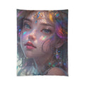 Dreamy Fantasy Comforter for Cozy Bedrooms, Boho Bedding, Art Print Quilt